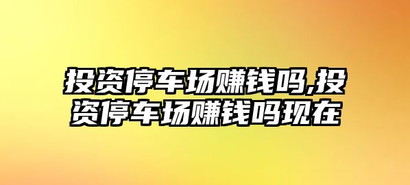 投資停車場賺錢嗎,投資停車場賺錢嗎現(xiàn)在