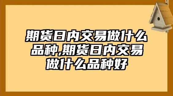 期貨日內(nèi)交易做什么品種,期貨日內(nèi)交易做什么品種好