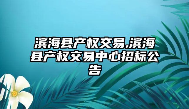 濱海縣產(chǎn)權(quán)交易,濱?？h產(chǎn)權(quán)交易中心招標(biāo)公告